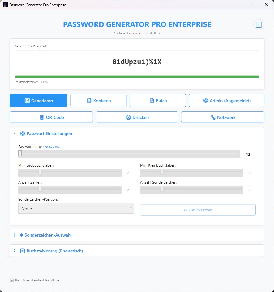 Password Generator Pro v4.1 Enterprise Edition